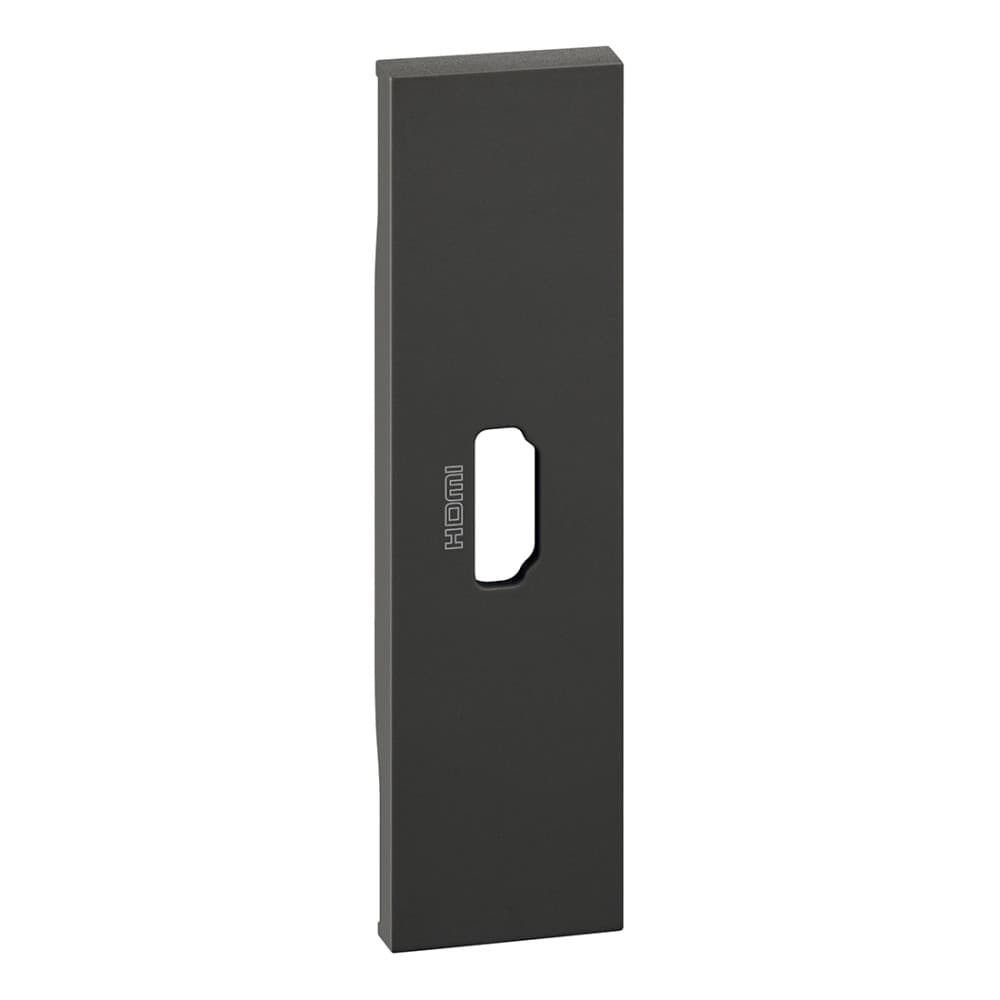 CUBRE TECLA  1 MOD NEGRO P/TOMA HDMI LIVING NOW KG14