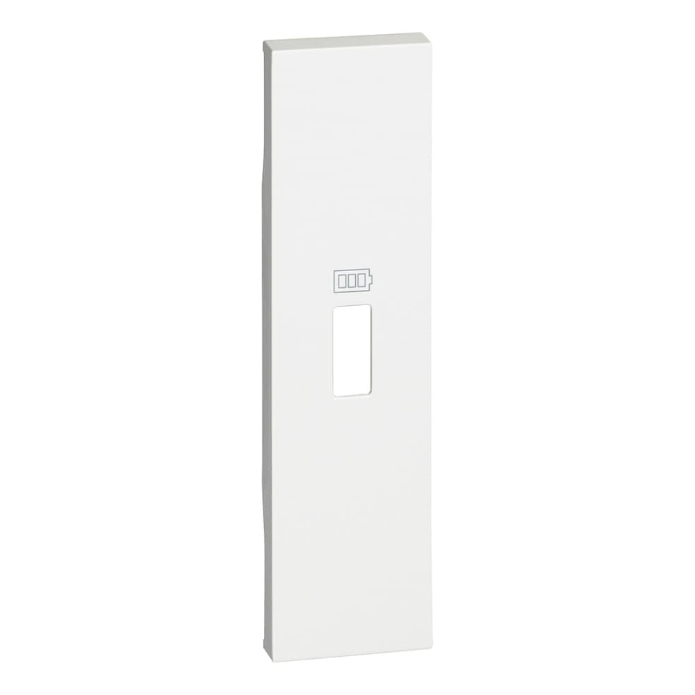 CUBRE TECLA  1 MOD BLANCO P/1 DADO CARGADOR USB LIVING NOW KW10C