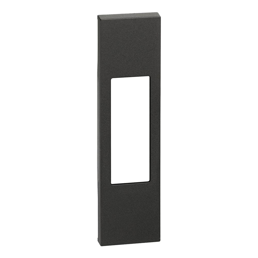 CUBRE TECLA  1 MOD NEGRO P/TOMACORRIENTE ITALIANO LIVING NOW KG02