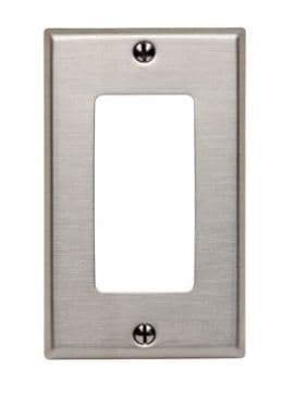 PLACA ACERO INOX SIMPLE COLOR NATURAL DECORA 84401-40