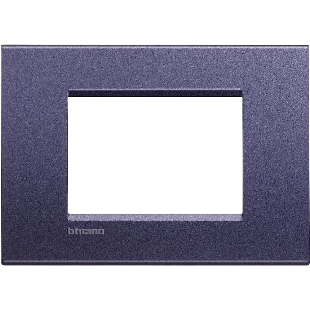 PLACA METAL 3 MOD. LIVING-LIGHT RECTANGULAR COLOR CLUB LNA4803CB