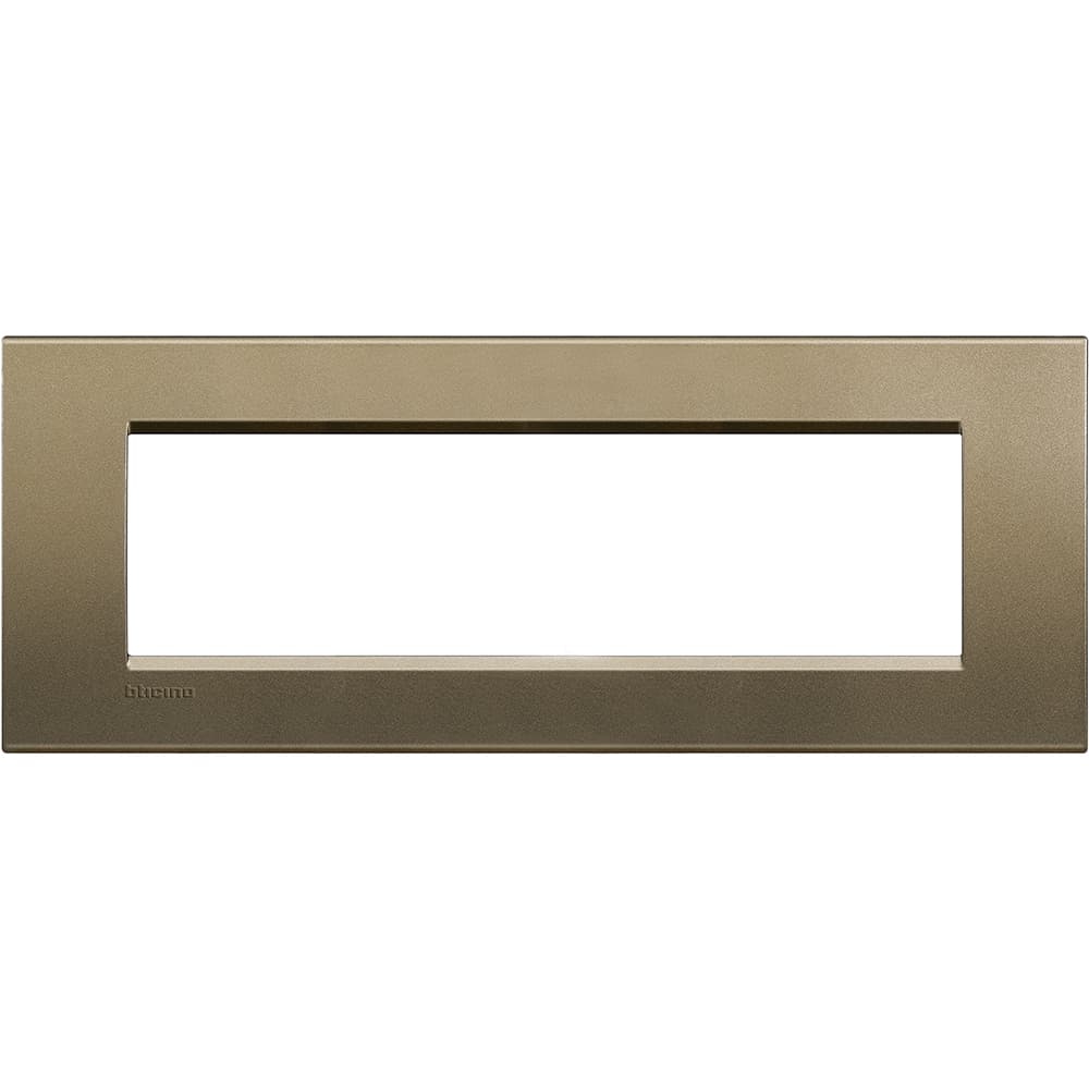 PLACA METAL 7 MOD  SQUARE LIVINGLIGHT LNA4807SQ
