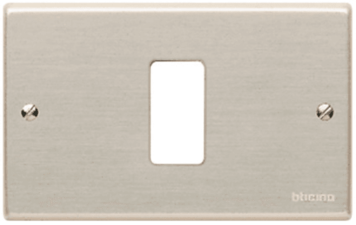 PLACA ALUMINIO 1 MOD COLOR CHAMPAGNE C/SOP MAGIC 503/1SR