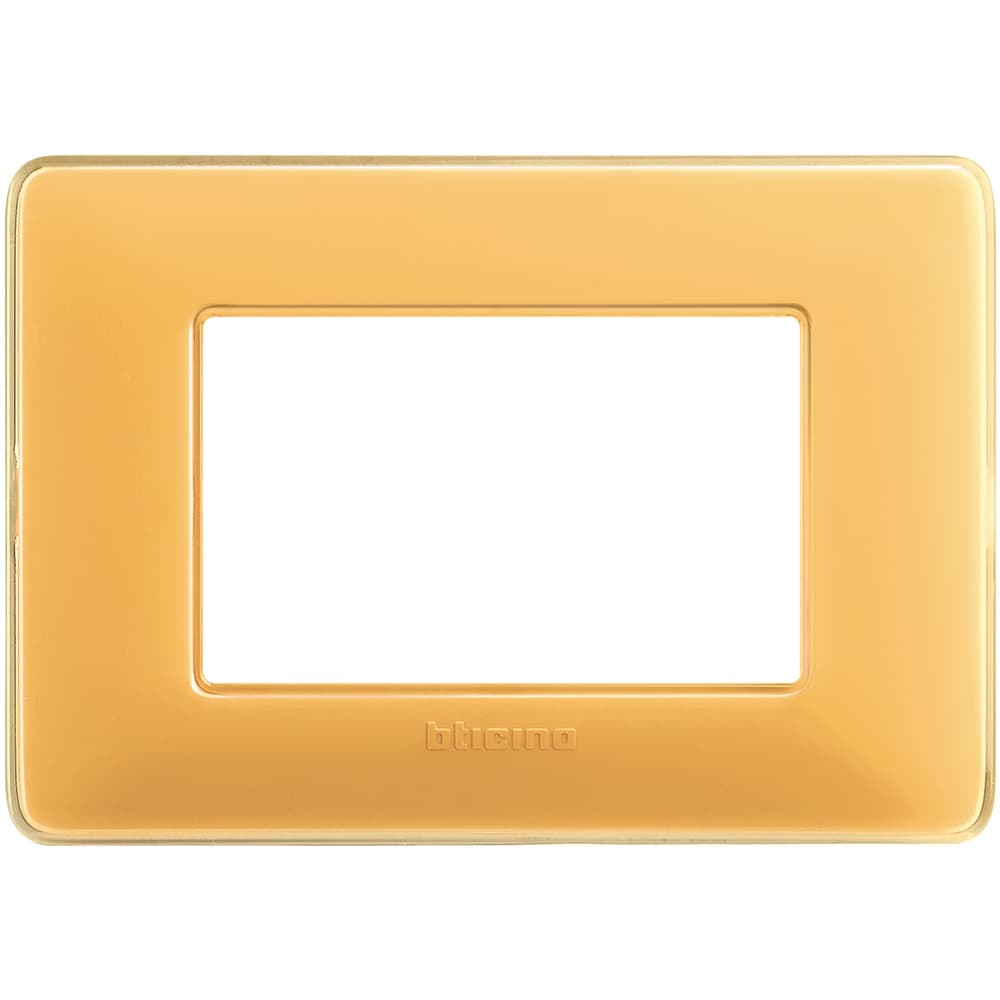 PLACA TECNOPOLIMERO 3 MOD COLOR AMBAR MATIX AM4803CAB