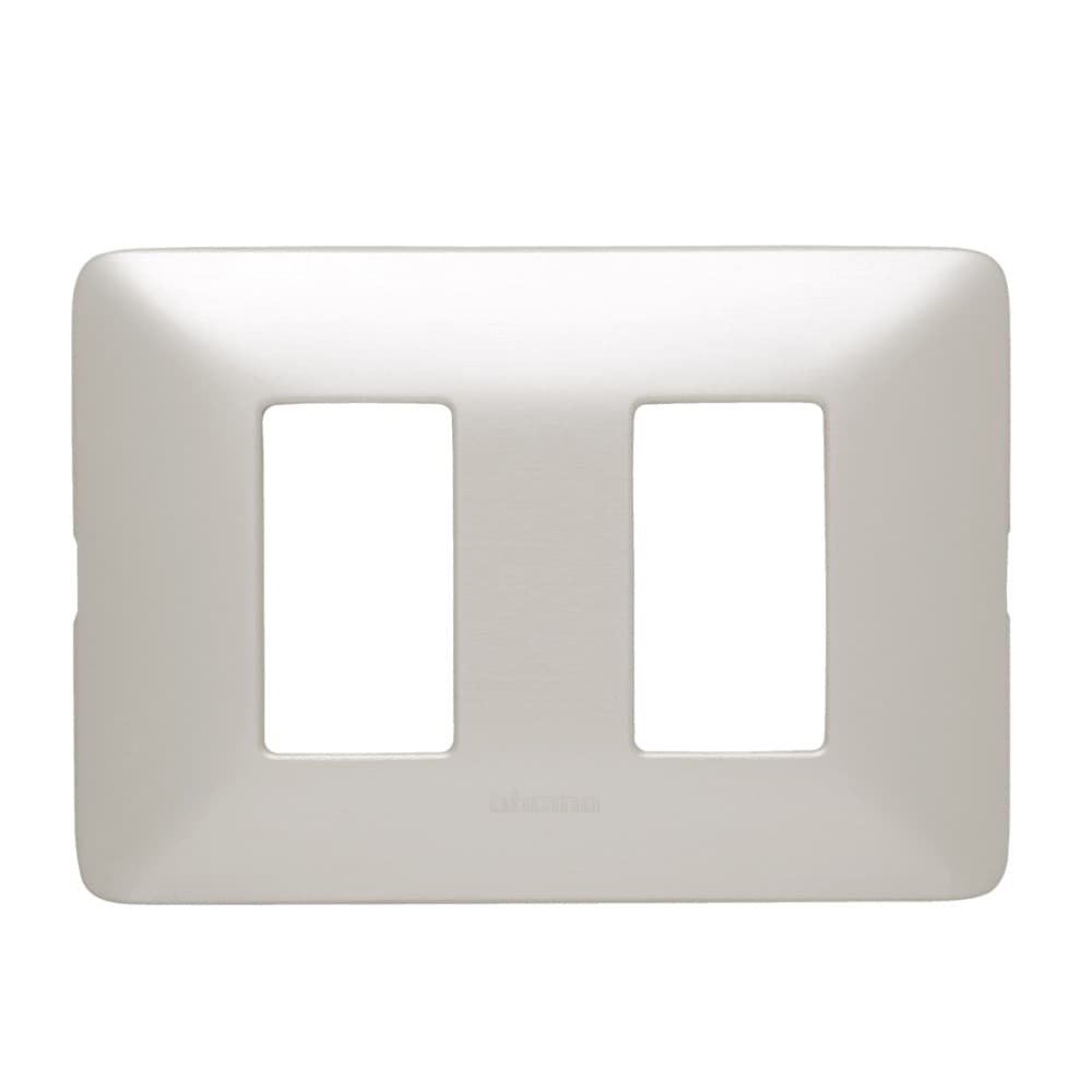 PLACA ALUMINIO 2 MOD COLOR NATURAL C/SOP MATIX AM503SM2AL