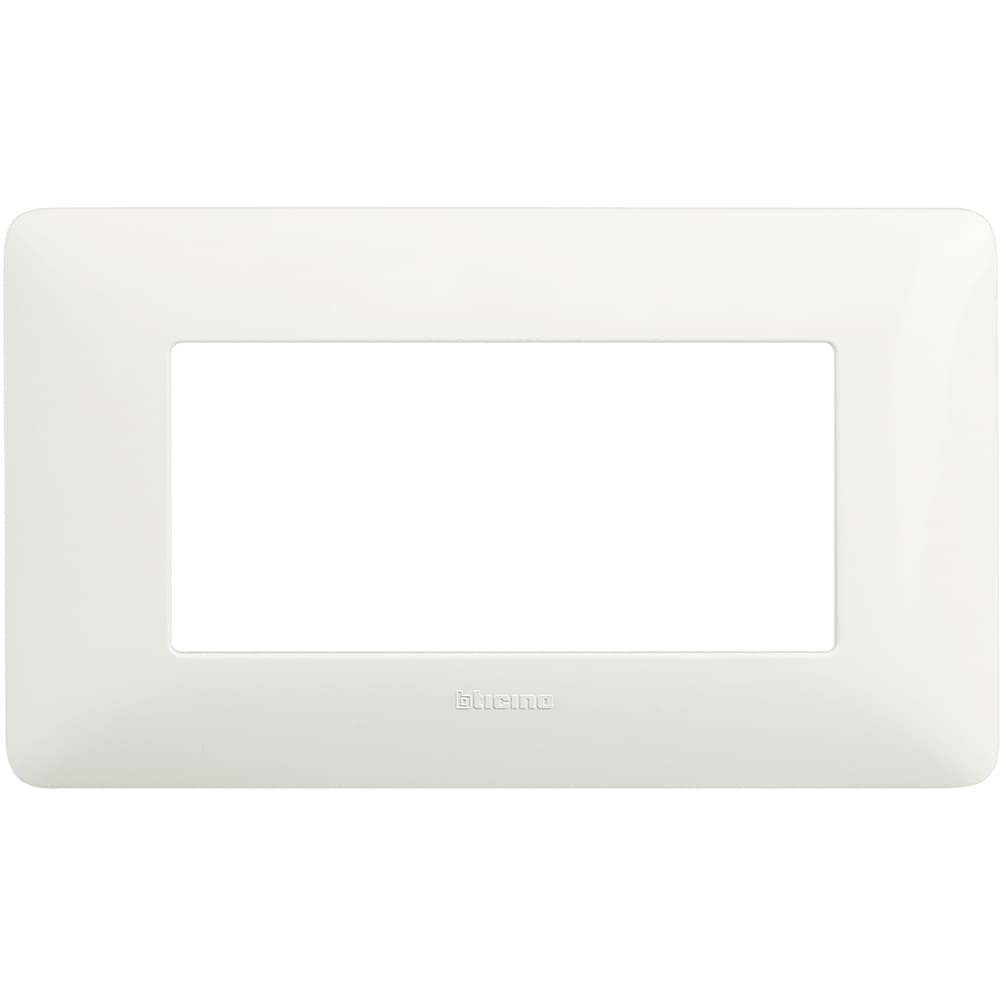 PLACA TECNOPOLIMERO 4 MOD COLOR BLANCO MATIX AM4804BBN