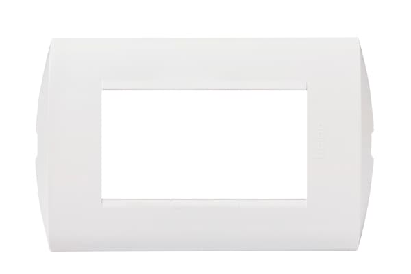PLACA TECNOPOLIMERO 3 MOD COLOR BLANCO C/SOP MODUS STYLE AE5S3EB
