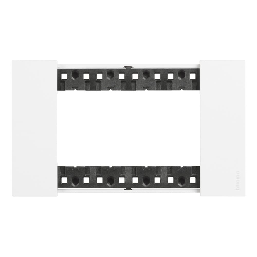 PLACA PLASTICO 4 MOD BLANCO LIVING NOW KA4804KW