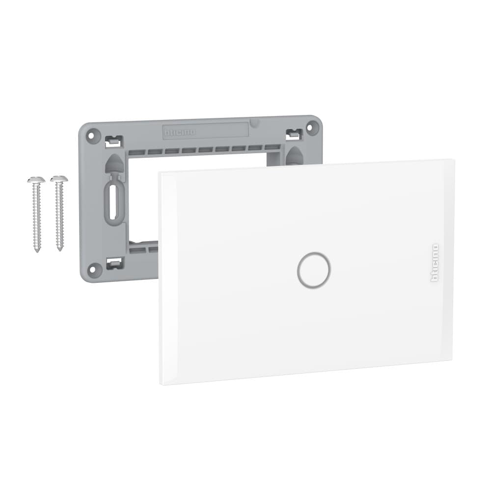 PLACA TECNOPOLIMERO CIEGA BLANCO C/SOP MODUS4 AH5S0EB