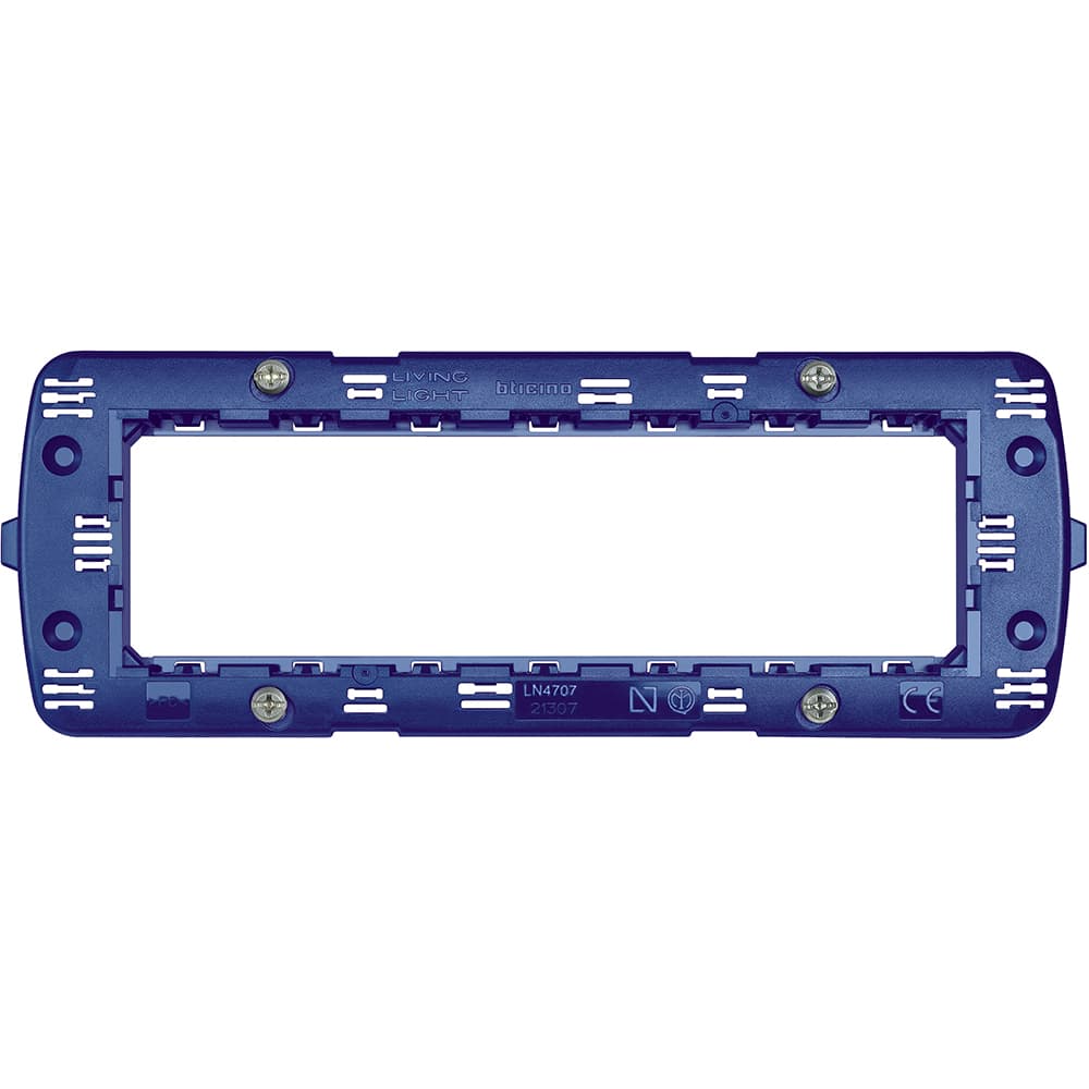SOPORTE DE RESINA PARA PLACAS DE 7 MODULOS LN4707 LIVING INT - LIGHT LN4707