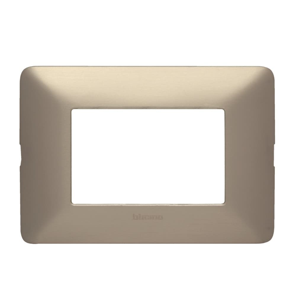 PLACA ALUMINIO 3 MOD COLOR CHAMPAGNE C/SOP MATIX AM503SM3CH