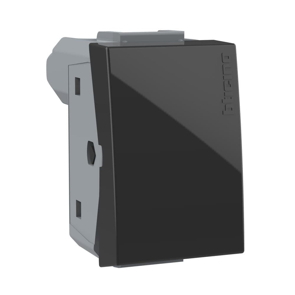 DADO INTERRUP SIMPLE 3 VIAS 250V 10AX 1 MOD NEGRO MODUS4 AH2003EA