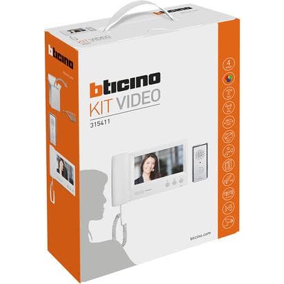 KIT VIDEOPORTERO 4H 7" C/AURICULAR BASICO 315411