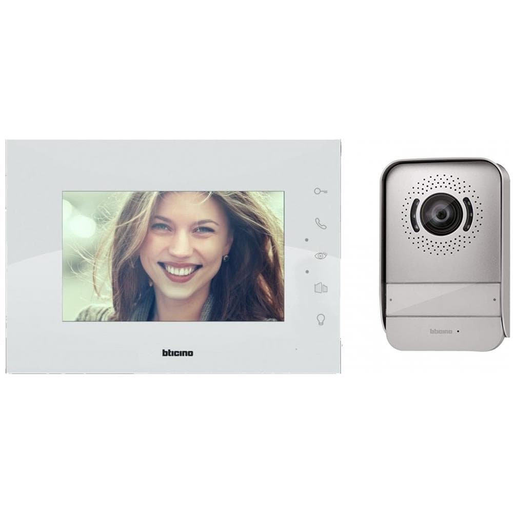 KIT VIDEO PORTERO 2H 7" MAN LIBR CAMARA A COLOR EASY 317014