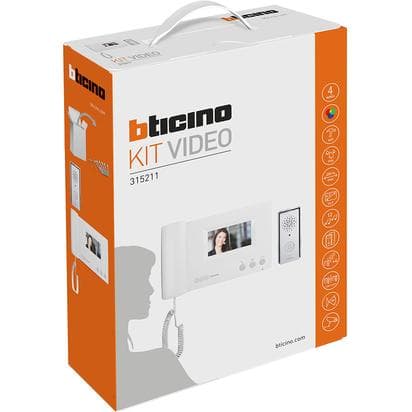 KIT VIDEOPORTERO 4H 4.3" C/AURICULAR CAMARA A COLOR TERRANEO 315211