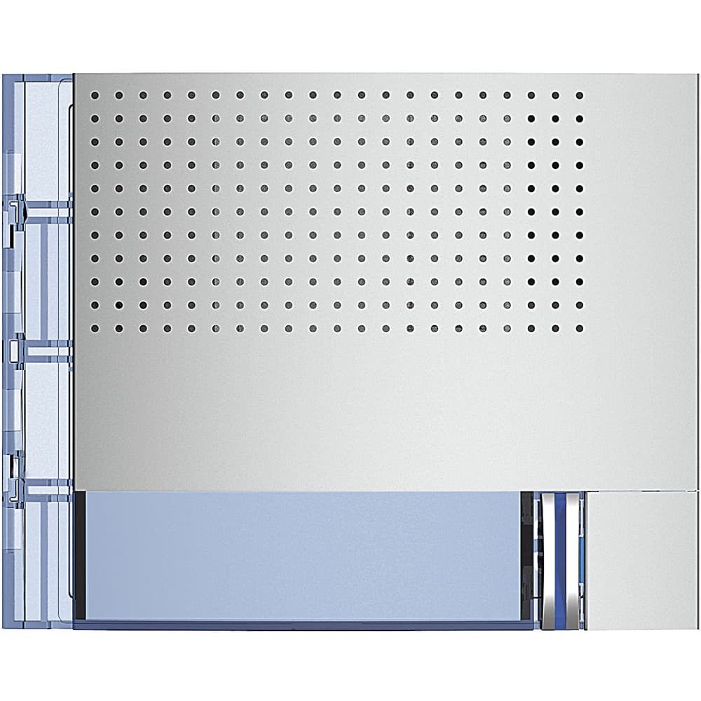 PLACA DE CUBIERTA METAL 1 PULSADOR SFERA NEW SPEAKER 351011