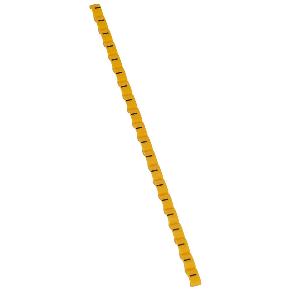 MARCADOR P/CABLE SIGNO "-" AMARILLO DUPLIX 038443