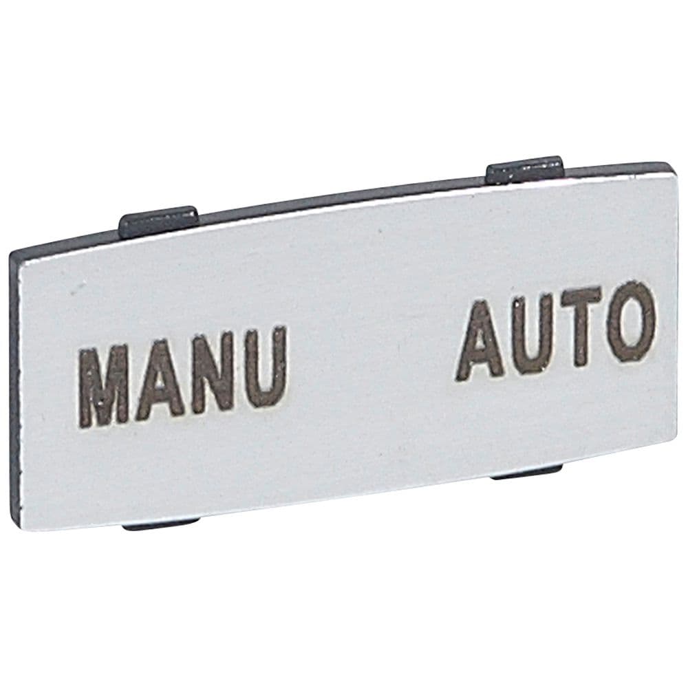 ETIQUETA ENCLIPSABLE MANU-AUTO GRIS 024343