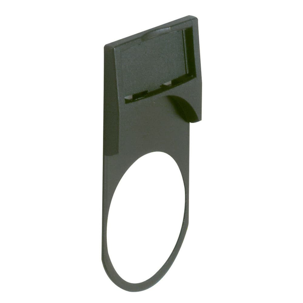 PORTAETIQUETA REDONDO MODELO PEQUEÑO PARA PULSADOR DOBLE  13 CARACTERES 24319