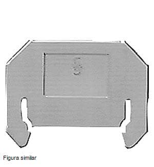 PLACA SEPARADORA P/BORNE 2.5-4 MM2 8WA1820