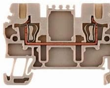 BORNERA CONEXION UNIVERSAL BEIGE 1.5MM2 CONEX DIREC ZDU1.5