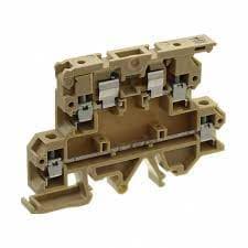 BORNE PORTAFUSIBLE BEIGE F(5X20MM) 10-36VDC 4MM2 KDKS1EN/LLC