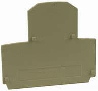 TAPA FINAL P/BORNERAS 2.5MM2 BEIG PUSH IN WAP WDK2.5/4 N