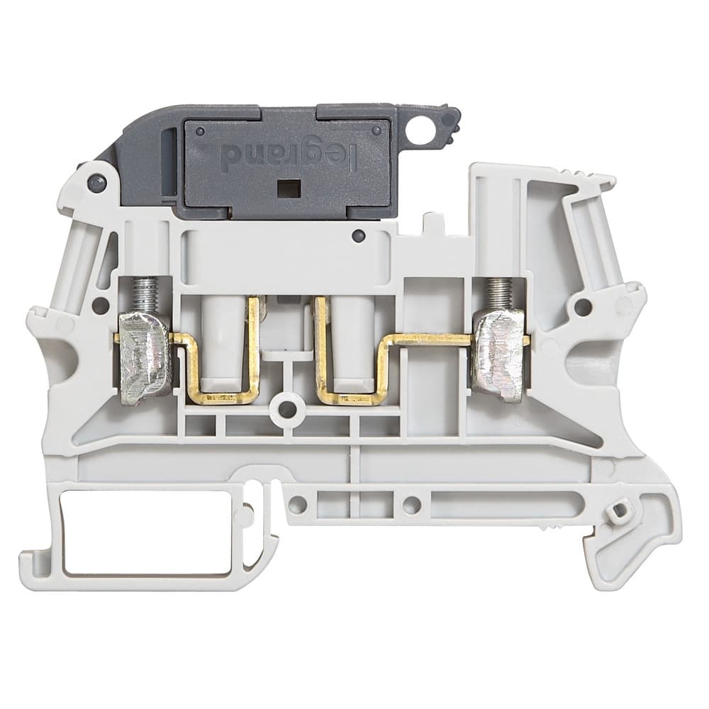 BORNERA PORTAFUSIBLE GRIS F(5 X 20MM) 2.5MM2 037181