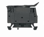 BORNERA CONEXION PORTAFUSIBLE NEGRO 60-150VAC/DC 4MM2 TORNILLO WSI4/LD