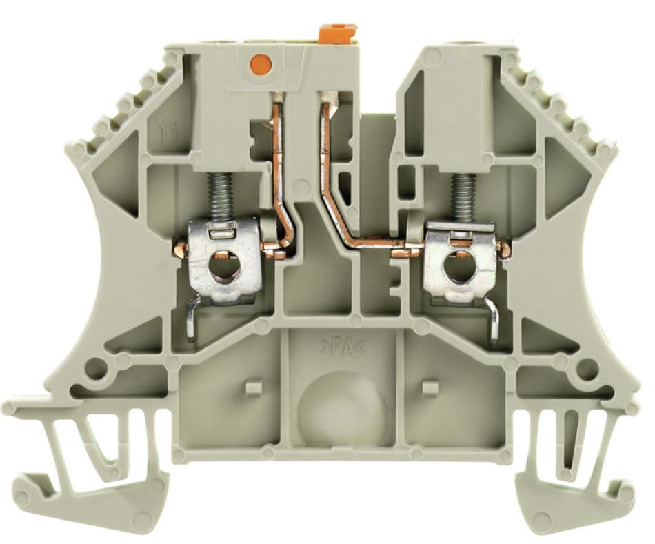 BORNERA CONEXION UNIVERSAL GRIS 2.5MM2 TORNILLO WTR 2.5