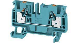 BORNERA CONEXION NEUTRO AZUL 4MM2 PUSH IN A2C 4