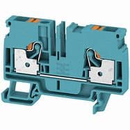 BORNERA CONEXION NEUTRO AZUL 6MM2 PUSH IN A2C6