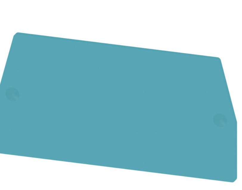 TAPA FINAL P/BORNERAS 6MM2 AZUL WAPWTL6BL