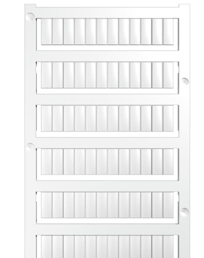 TIRA MARCADOR P/BORNERA 12X5MM S/INSCRIP WS12/5MCNEWS