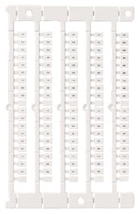 TIRA MARCADOR P/BORNERA BLANCO 5MM NRO 1 A 5 8WA83610BA