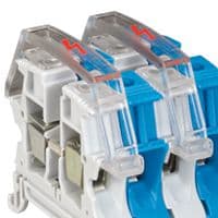 PLACA DE SEGURIDAD PARA BORNERA 2 5 - 4 0 mm 37565