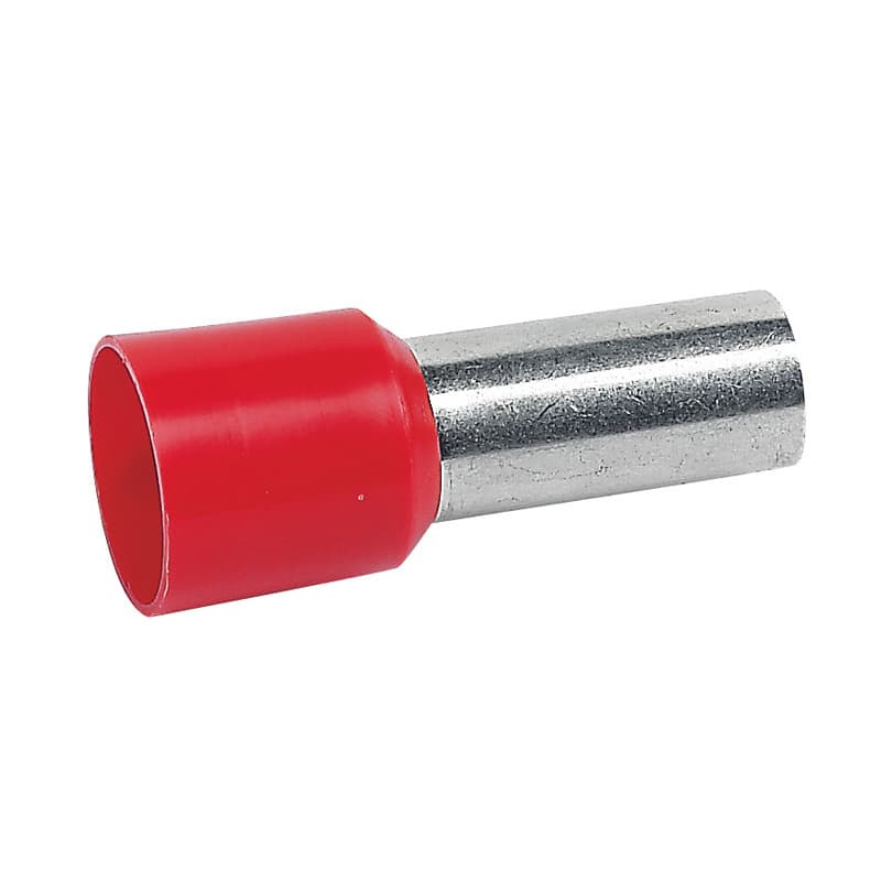 TERMINAL TUBULAR SIMPLE AISLADO 10MM2 CAFE STARFIX 037669