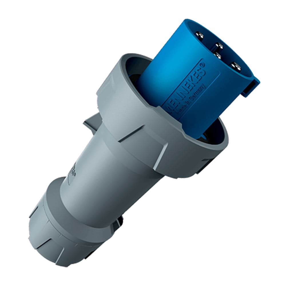 ENCHUFE IND AEREO 3P+T 63A 230V AZUL 9H IP67 3305