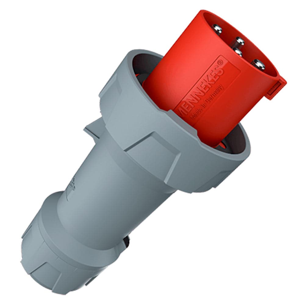 ENCHUFE IND AEREO 3P+T  63A 380/415 VAC IP67 ROJO 6H POWERTOP PLUS 3308