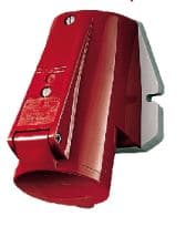 TOMA INDUSTRIAL ADOSABLE 3P+T 32A 400V ROJO 6H IP44 1373