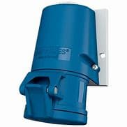TOMA INDUSTRIAL ADOSABLE 2P+T 32A 230V AZUL 6H IP44 27005
