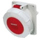 TOMA IND EMPOTRADO 3P+N+T 16A 415V ROJO 6H IP67 1485