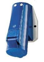 TOMA INDUSTRIAL ADOSABLE 3P+T 32A 230V AZUL 9H IP44 1372