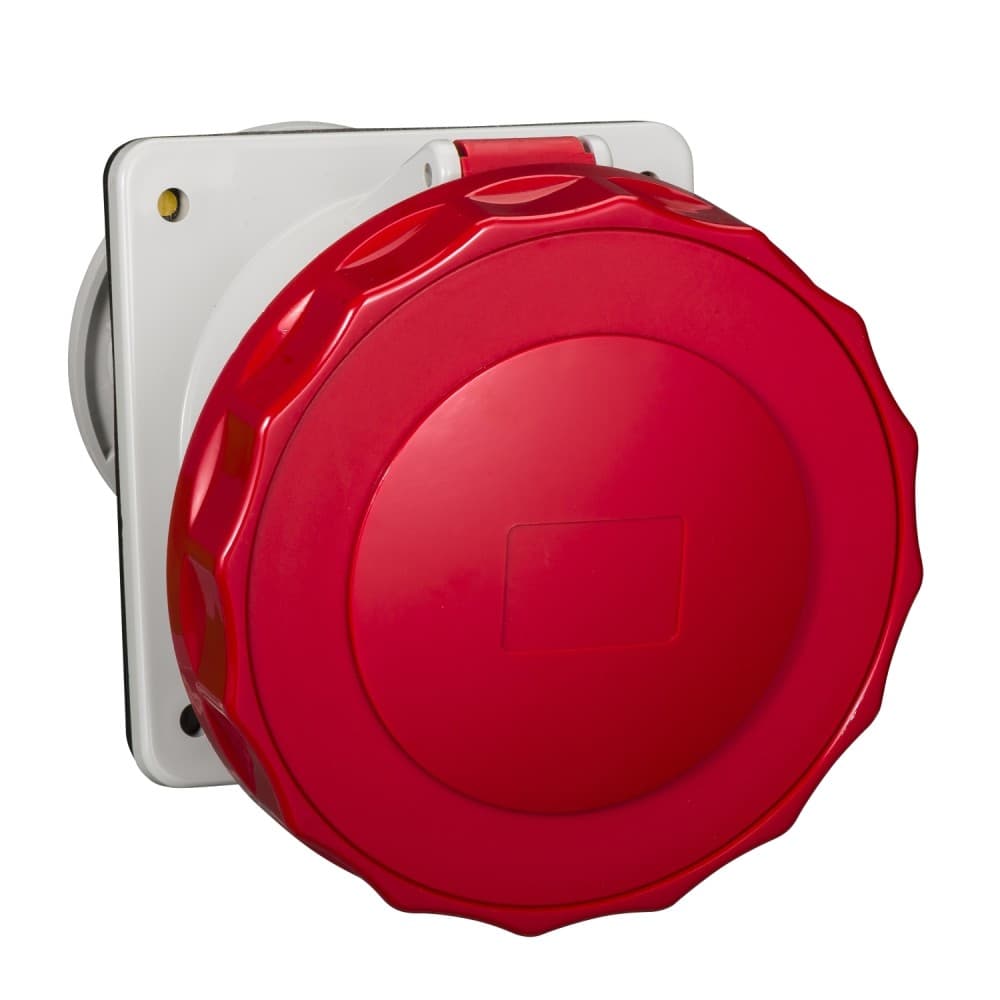 TOMA INDUSTRIAL AEREO 3P+T 125A 500VAC NEGRO 7H IP67 81497