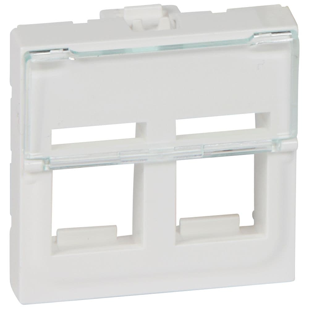 ADAPT DOBLE RJ45 2MOD BLA  078610