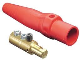 ENCHUFE CONTACTO TORNILLO DOBLE 400A 600V 1/0-4/0 AWG ROJO NEMA-3R 16D24R