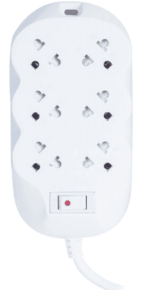 EXTENSION CABLE 6 TOMAS UNIVERSAL 2P+T S3652PS