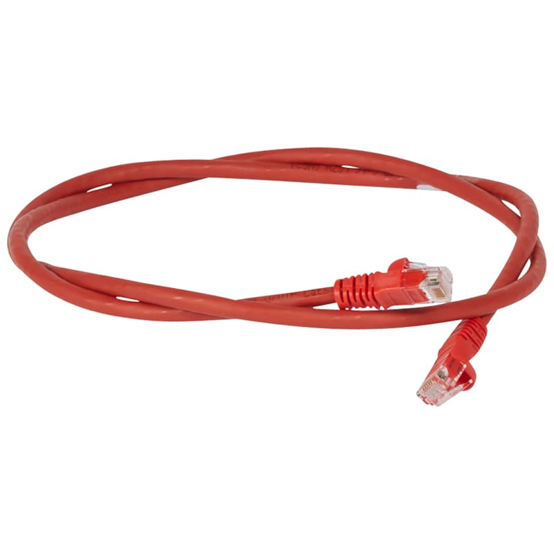 PATCH CORD CAT  6 U/UTP 5 M LZ0H ROJO 51865