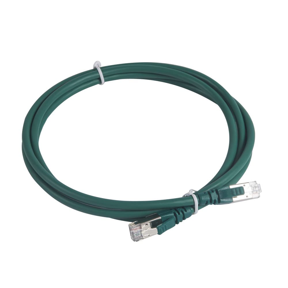 PATCH CORD LSZH S/FTP CAT6A VERDE X 2MTS 051867