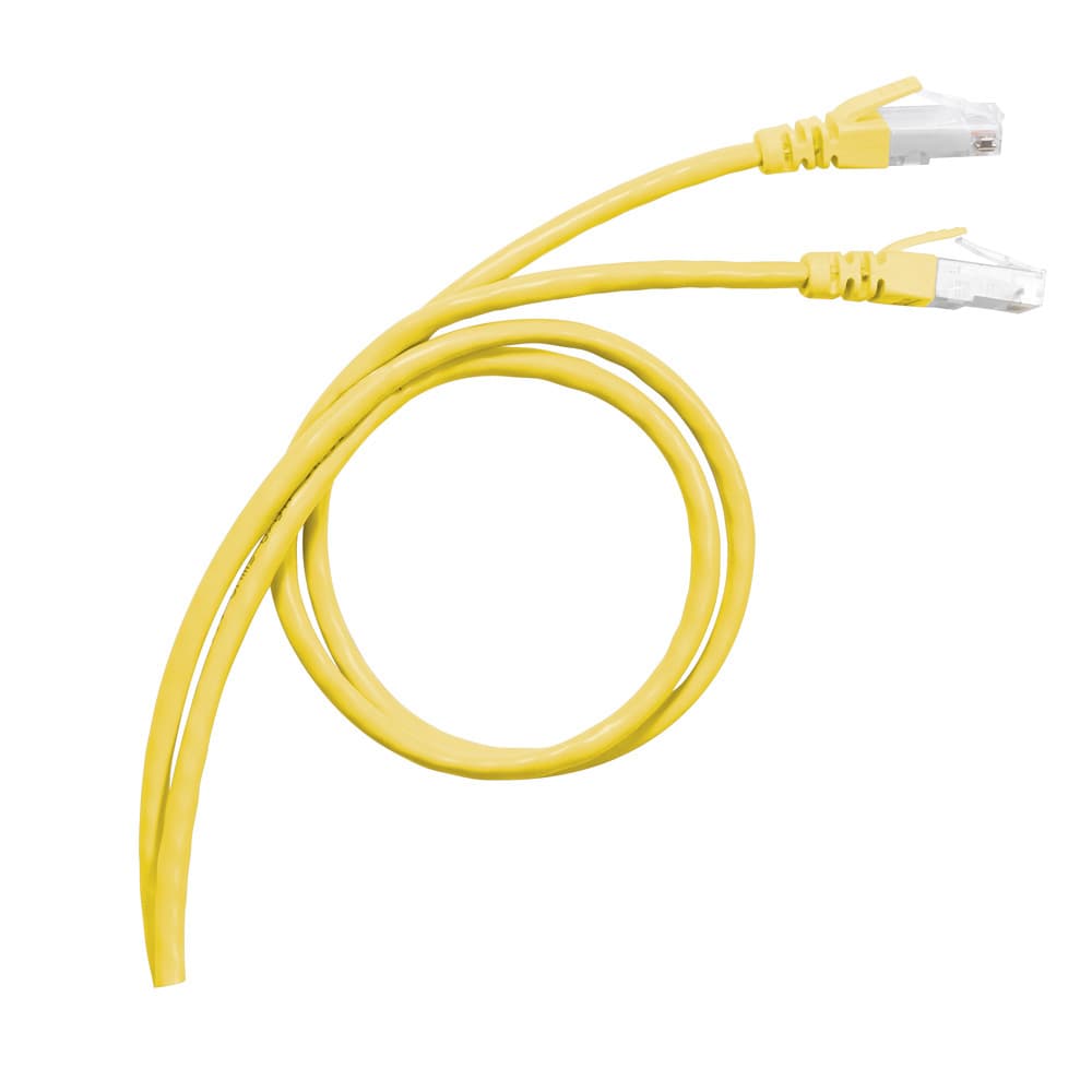 PATCH CORD CAT  6A SF/UTP 2 M PVC AMARILLO 51781